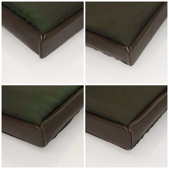 LOUIS VUITTON Taiga Saratov PM Shoulder Bag Grizzly M30898 LV Auth 129021 - Picture 14 of 16